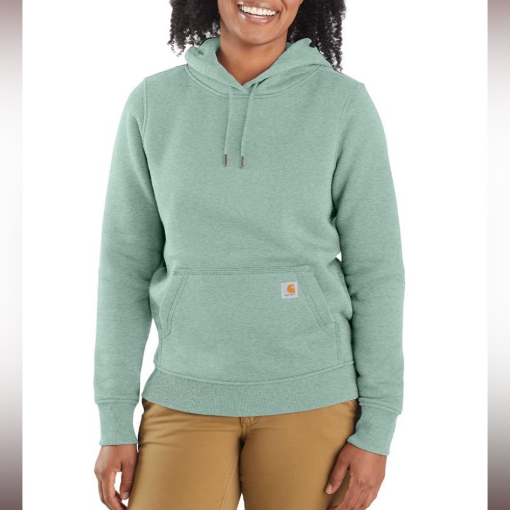 Carhartt Women's Clarksburg Pullover Hoodie - Color: Succulent Heather